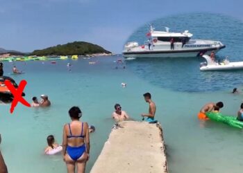 Nga Ksamili në Radhimë dhe Shëngjin/ Stacion për jet ski në mes të plazhit. Ankohen pushuesit: Ecin me shpejtësi