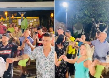 VIDEO/ S’përmbahet Meta, ‘harron’ SPAK-un dhe sulmet ndaj Ramës, ia merr valles në Jalë