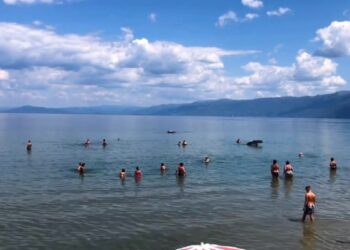 Rama poston videon me përshtypjet e turistëve: Pogradeci, pikë referimi edhe për të huajt