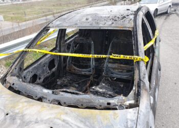 Makina e djegur pranë Rinasit/ Reagon policia: I vështirë identifikimi i…