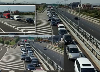 VIDEO/ Trafik “i çmendur” në autostradën Fushë-Milot. Pushuesit nga Kosova zgjedhin bregdetin shqiptar për pushime