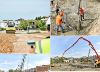 FOTO/ Segmenti i ri rrugor nga Sheshi Shqiponja te Bulevardi i Ri, Rama: Projekti i Unazës së Madhe po ecën sipas planit