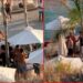 VIDEO/ Nuk durojnë prekjen në nder/ U ngacmuan gratë, plas grushti në Vlorë: Gjakosen keq pushuesit