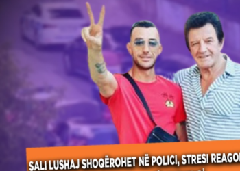Sali Lushaj shoqërohet në polici, reagon i biri Stresi: Babai ka një armë me leje, u ndalua me tendencë