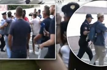 FOTO/ Tensione në protestën për vrasjen e 7-vjeçares, qytetarët përplasen me policinë. Prezentë PD e Partia e Lirisë: E vrau shteti