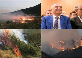 VIDEO/ Qytetarët akuzojnë Metën e Berishën si autorë të zjarrvënieve