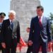 FOTO: Veliaj me Presidentin italian, Mattarella, homazhe te Varrezat e Dëshmorëve