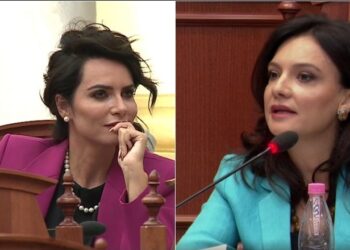 ‘Je delirante… nuk ka make-up që i mbulon këto mangësi’, debat i fortë Spiropali-Duma