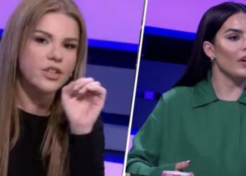VIDEO: “Nuk më zë gjumi pa burrin në krevat”/ Moderatorja ‘shpërthen’ ndaj Armina Mevlanit