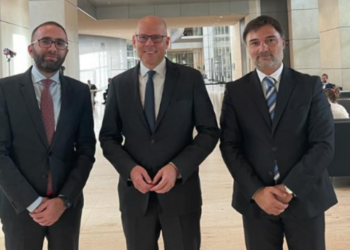 “Sfidë” Berishës/ Bardhi e Alibeaj takojnë zyrtarin e CDU/CSU: Të punojmë për një PD të bashkuar rreth vlerave europiane