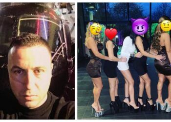 Zbulohet fotografia e pa publikuar më parë, Vis Martinaj i fiksuar pas vajzave seksi