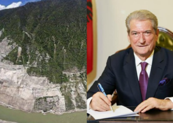 Standardet e dyfishta të Berishës: Kur ishte kryeministër kërkonte ndërtimin e HEC Skavica. Sillte përmbytjen e dyfishit të fshatrave