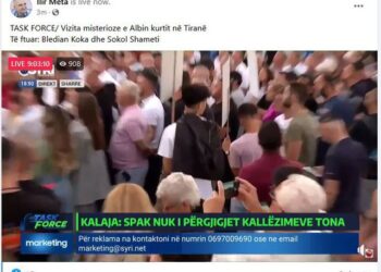FOTOT/ Gafa që i nxjerr zbuluar: Facebook-un e Ilir Metajt e menaxhojnë gazetarët e…
