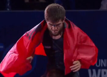 Flamuri ynë ngrihet në Beograd/ Mundësi rus i natyralizuar në shqiptar shpallet kampion bote në kategorinë 57 kg