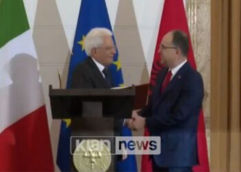 Presidenti Begaj takohet me homologun italian, Mattarella