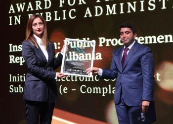 Ministeriali i Ballkanit Perendimor mbi Reformat në Administratën Publike në Shkup: KPP institucioni i vetëm shqiptar që vlerësohet me çmimin special për besimin në administratën publike