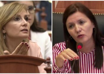 Debati/ “Mos bëj grifshën aty ku je”/ Përplasen Felaj me Tabakun, ndërpritet seanca: Ju mungon etika dhe nuk ua jap dot unë