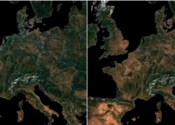 VIDEO/ Thatësira në verën e vitit 2022, më e keqja në 500 vitet e fundit në Europë