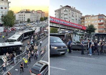 Aksident i rëndë në Stamboll, dhjetëra persona përfundojnë në spital/ Dalin pamjet dramatike