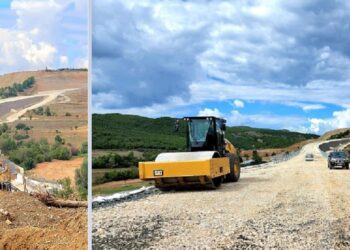 Rama ndan pamjet: Në fillim të sezonit dimëror, gati gjysma e rrugës së re Korçë-Ersekë