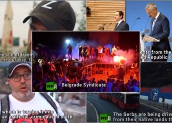 VIDEO/ ‘Shenjat e luftës’! Rusia publikon dokumentar për Veriun e Kosovës: Ja si serbët janë të gatshëm për luftë