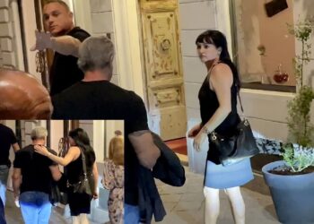 FOTO/ Vetëm një muaj pas divorcit… Sylvester Stallone ‘kapet mat’ në Romë me një grua misterioze