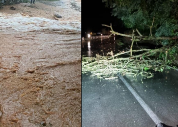 FOTO/ Lumi Bushtricë del nga shtrati, përmbyten disa fshatra në Tropojë