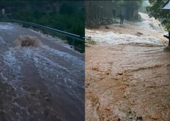 Stuhi e rrebeshe shiu në Tropojë/ Kryebashkiaku thirrje qytetarëve: Bëni kujdes! Bashkia Lezhë i paralajmëron: Ka rrezik për përmbytje
