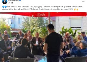 Xhelal Mziu preket nga fotografia e deputetëve demokratë: Më në fund filloi bashkimi i PD-së