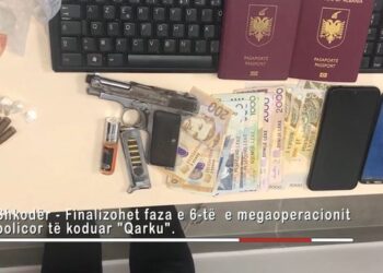 Drogë e armë, 7 persona të arrestuar në Shkodër, 5 të tjerë në kërkim