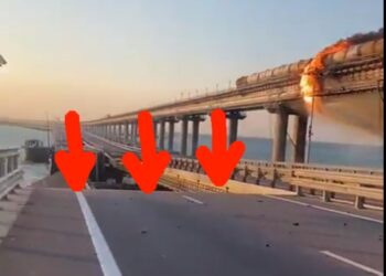 VIDEO/ Si u hodh në erë ura që lidh Krimenë me Rusinë, panik në gadishull