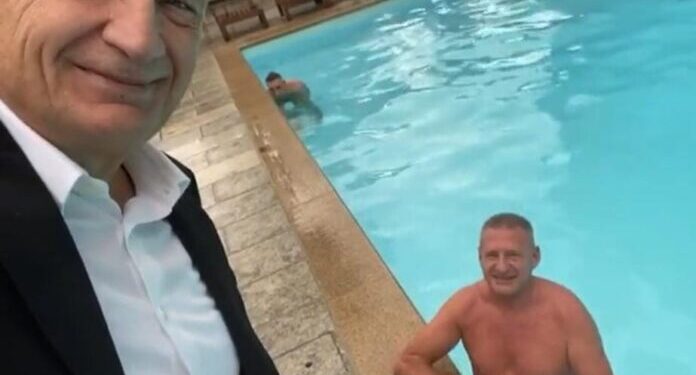 Video nga pishina/ Nard Ndoka: Nuk prisja që Ilir Meta të më hidhte në  TikTok, njeriu ka dhe jetën private | JavaNews.al
