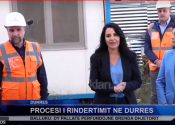 Procesi i rindërtimit në Durrës/ Balluku: Dy pallate përfundojnë brenda dhjetorit, gati ndërtimi i 3200 apartamenteve