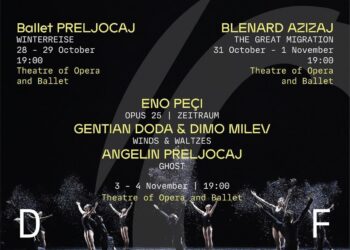 Vjen në Tiranë edicioni i parë i Festivalit Ndërkombëtar të Dancit Bashkëkohor, ja yjet që do ngjiten në skenë