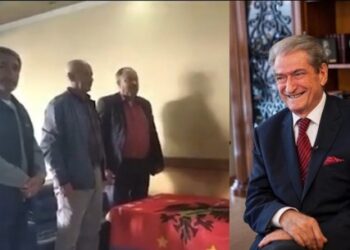 VIDEO/ Urim ‘ndërkombëtar’ për ditëlindjen e Berishës, ‘Republika e Çamërisë’ shtron koktejl: Edhe 100 si Baba i kombit