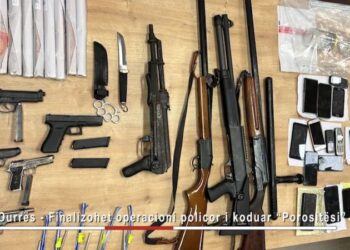 PAMJET/ Sekuestrohet arsenal armësh në operacionin ‘Porositësi’