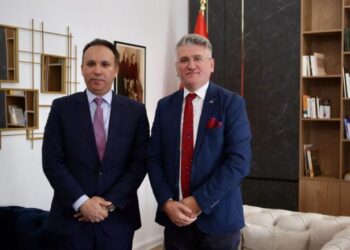 FOTO/ Takimi me Ambasadorin e Arabisë Saudite, Gjekmarkaj zbardh detaje: Diskutuam për…