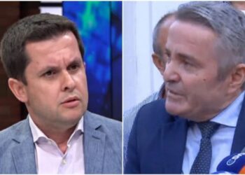 Alimehmeti-Kovaçi si ‘masha’ në protestën e Berishës