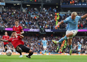 Halaand hyn në historinë e Premier League, derbi City-United përfundon 6-3