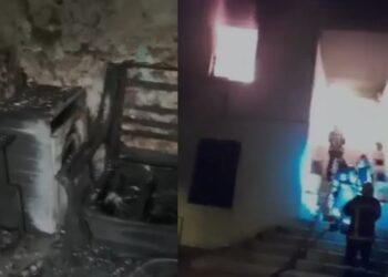 Digjet në Laprakë shtëpia e piktorit të njohur, i moshuari i vetmuar mbetet në qiell të hapur