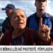 Protesta në Bërxullë, banorja: Do e mbroj shtëpinë time me gjak, nuk lëviz nga rruga!
