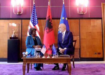 “Me anëtaren e kabinetit të Presidentit Biden”, Rama pret në takim ambasadoren e SHBA në OKB
