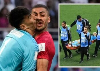 VIDEO/ Incidenti në ndeshjen Angli-Iran, portieri dhe mbrojtësi përplasen kokë më kokë