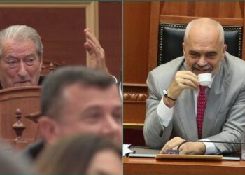 Lufta e dy Shqipërive paralele