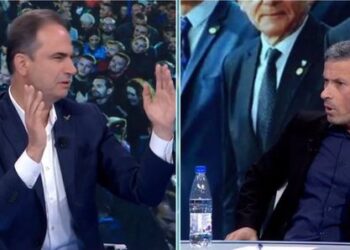 “Po bën grindavecin”, sherr në emision mes demokratëve: Nuk do bëjmë protestë për të shpëtuar Berishën