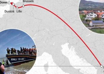The Times artikull për emigrantët: Udhëtimi i një nëne me vajzën 8 vjeçe nga Kruma në Angli