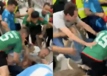 VIDEO / Argjentinë-Meksikë përfundoi me sherr, gjithçka nisi për shkak të një kori
