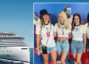 Partneret e futbollistëve të Anglisë harbohen bashkarisht në “pallatin lundrues”, shpenzojnë shifrën e çmendur për alkool