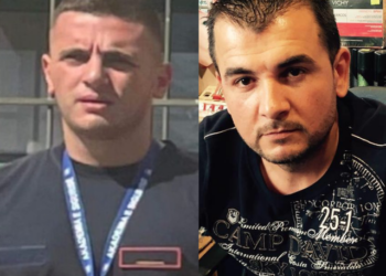 FOTOT/ Grabisnin të rinjtë që konsumonin drogë tek Liqeni, këto janë dy policët e arrestuar! Si iu bënin presion