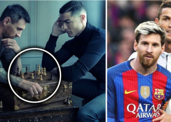 FOTO/ Ronaldo apo Messi? Rezulton se njëri prej tyre ka një avantazh në shah